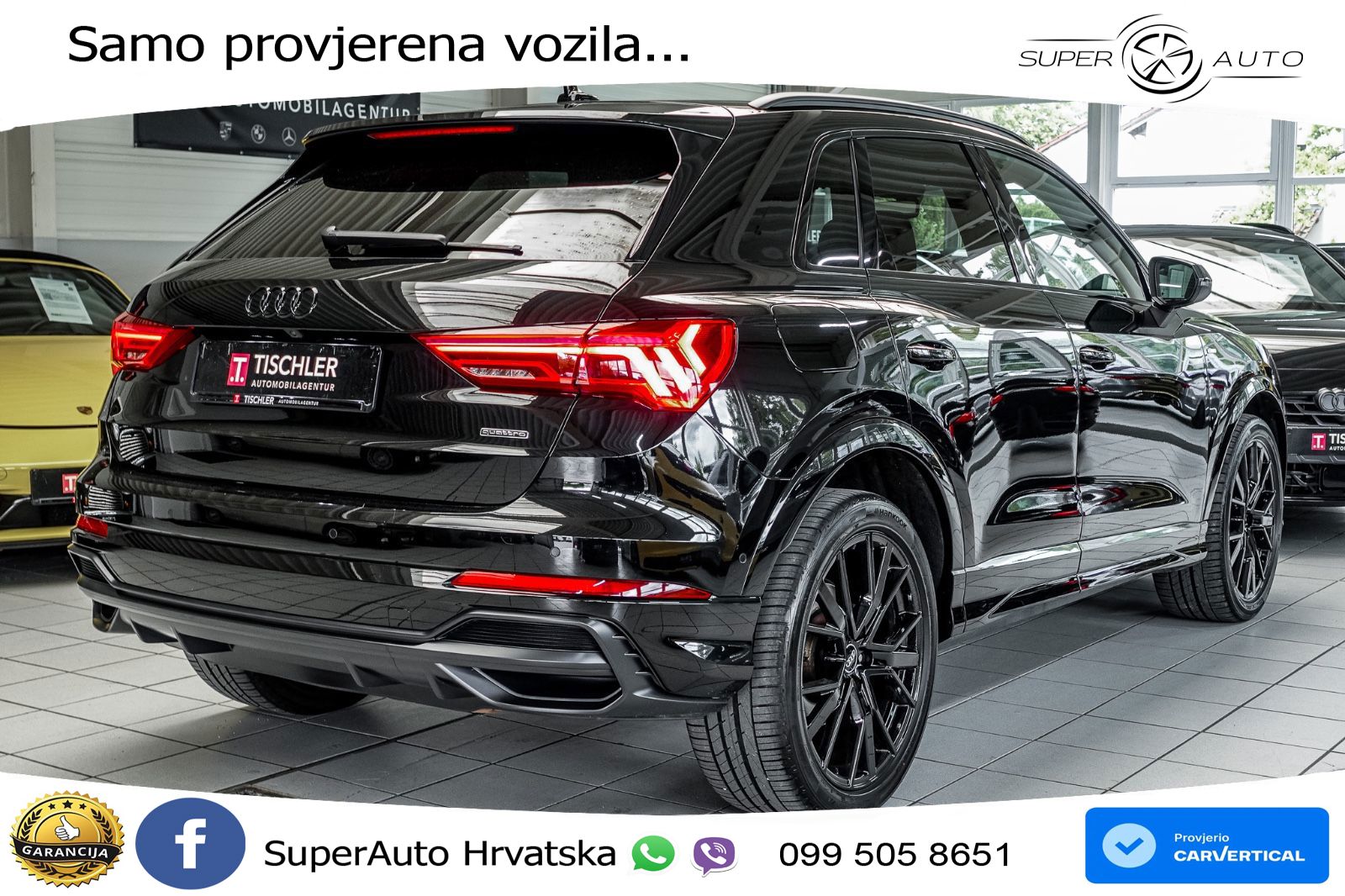 Audi Q3 45 TFSI (245 KS) quattro S tronic S line MATRIX+GR SJED+KAM