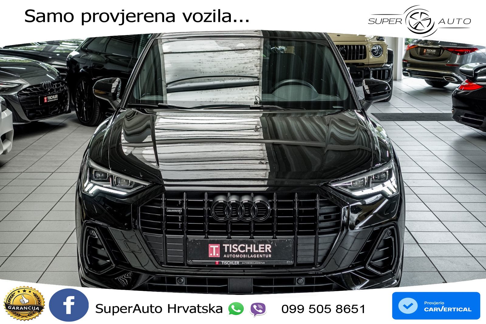 Audi Q3 45 TFSI (245 KS) quattro S tronic S line MATRIX+GR SJED+KAM