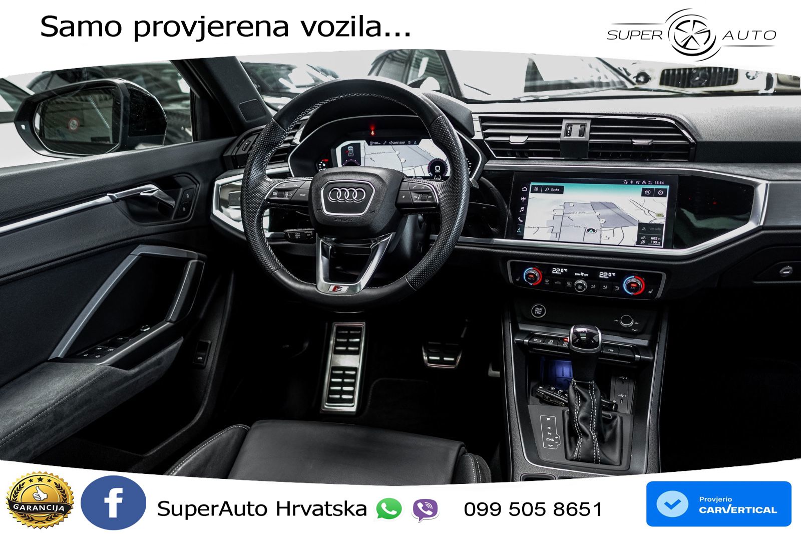 Audi Q3 45 TFSI (245 KS) quattro S tronic S line MATRIX+GR SJED+KAM