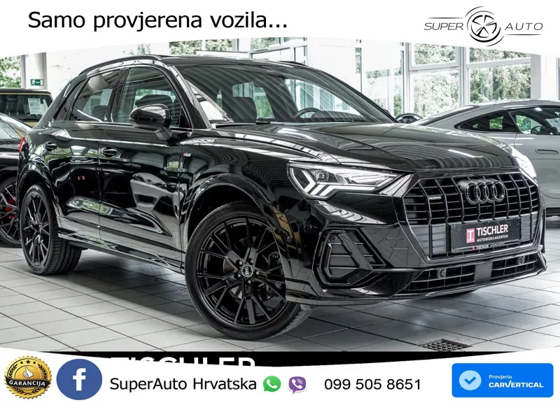 Audi Q3 45 TFSI (245 KS) quattro S tronic S line MATRIX+GR SJED+KAM