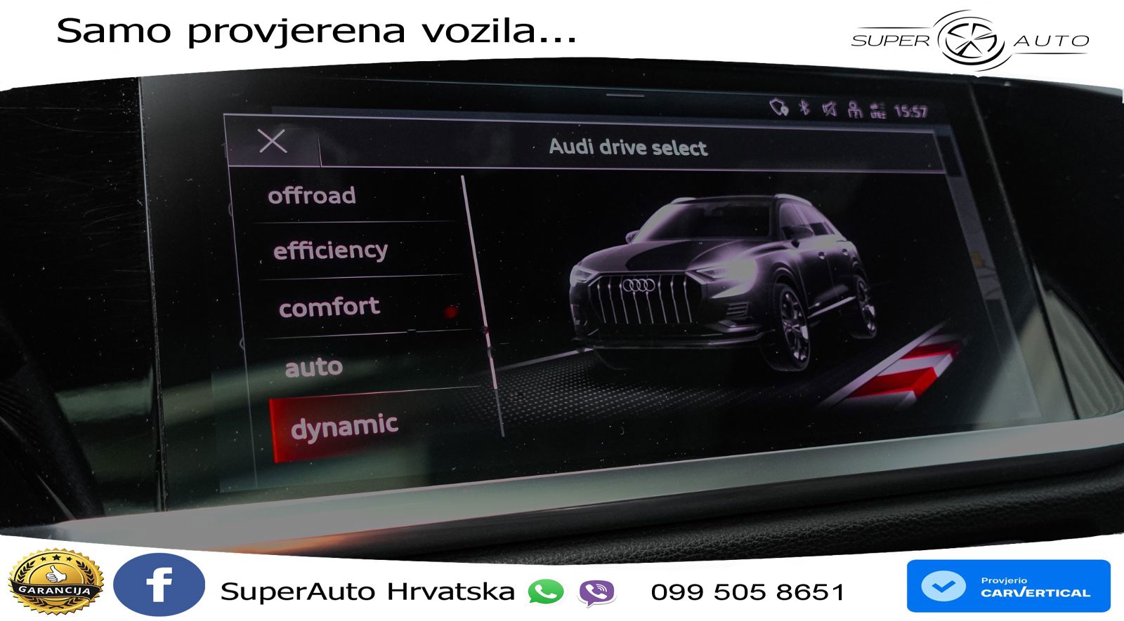 Audi Q3 45 TFSI (245 KS) quattro S tronic S line MATRIX+GR SJED+KAM