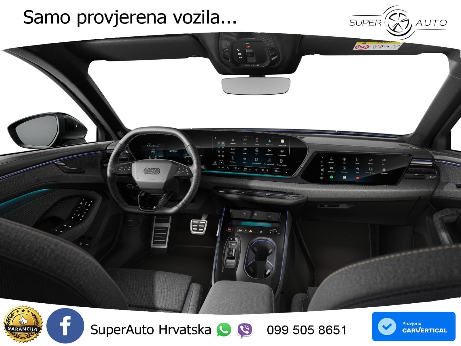 Audi A6 3.0 TFSI V6 (367 KS) quattro S tronic S line ZRAČNI+ACC+GR SJED+KAM+PANO