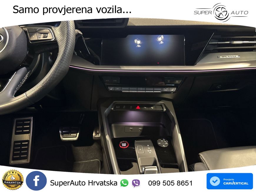 Audi S3 2.0 TFSI (310 KS) quattro S tronic LED+GR SJED+ACC