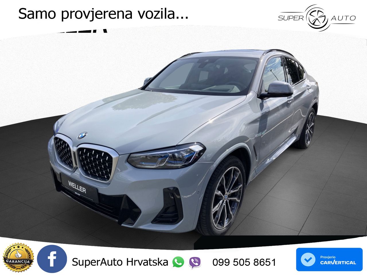 BMW X4 30d (286 KS) xDrive Steptronic M Sport LED+GR SJED+ACC