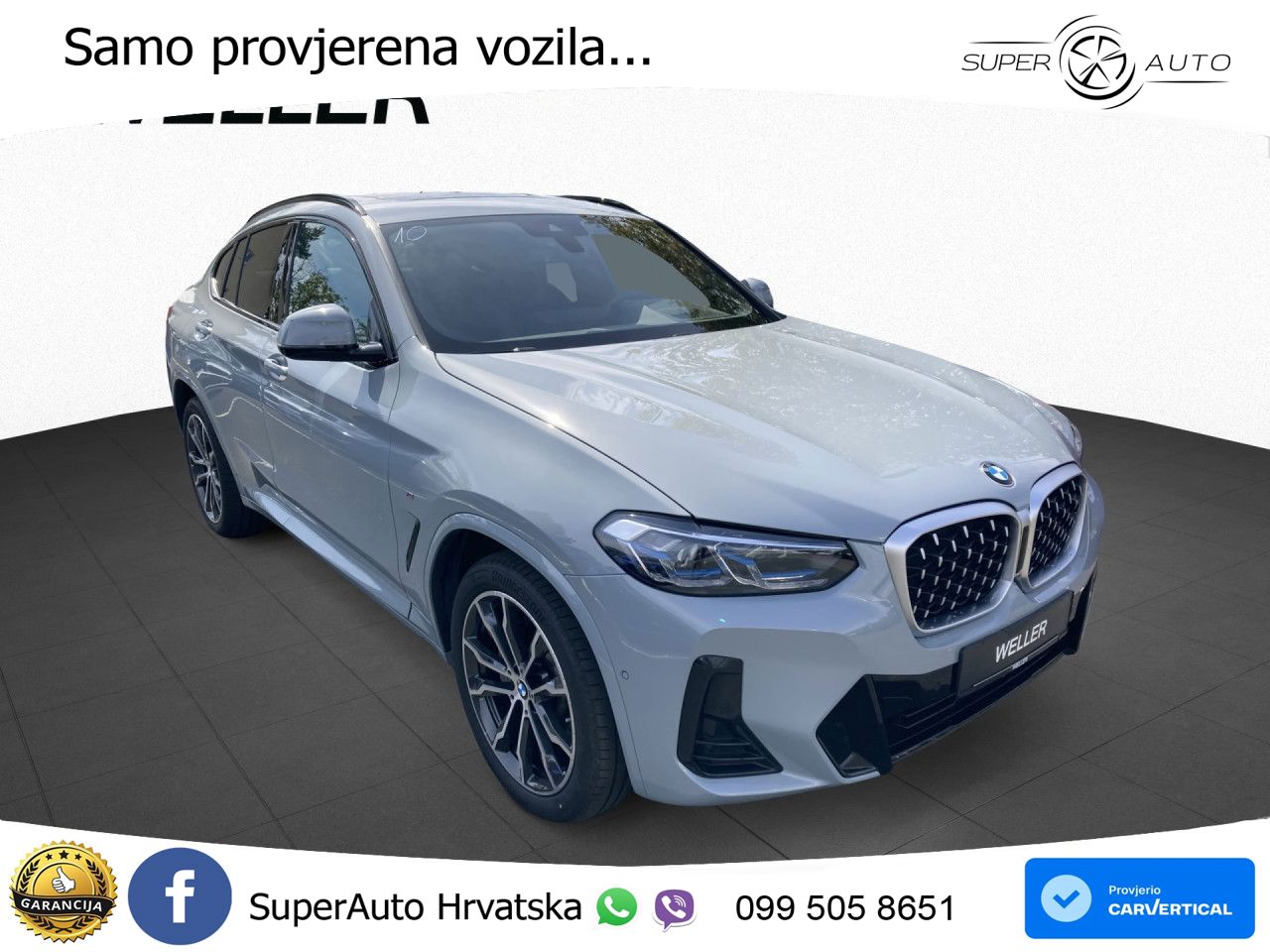 BMW X4 30d (286 KS) xDrive Steptronic M Sport LED+GR SJED+ACC