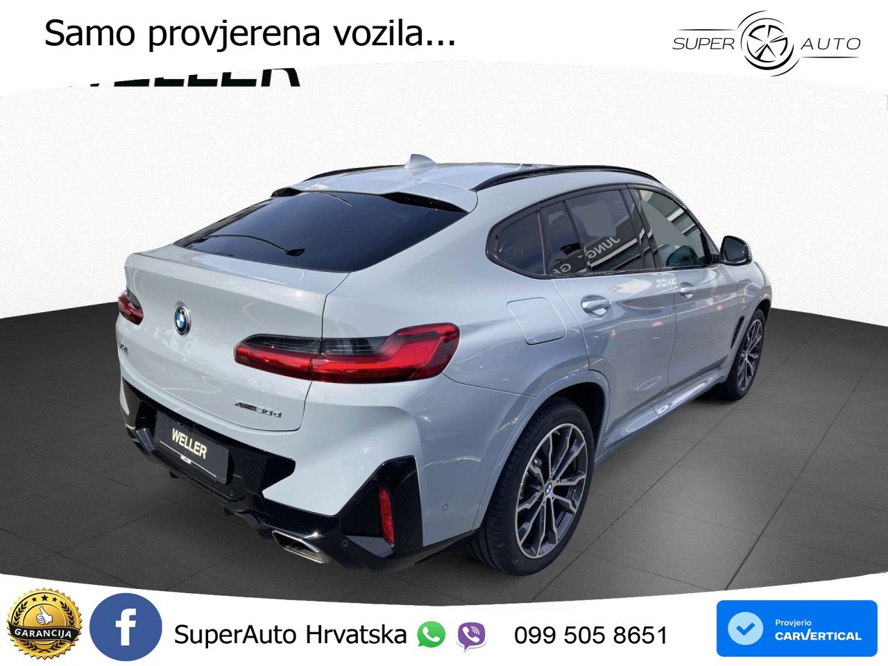 BMW X4 30d (286 KS) xDrive Steptronic M Sport LED+GR SJED+ACC