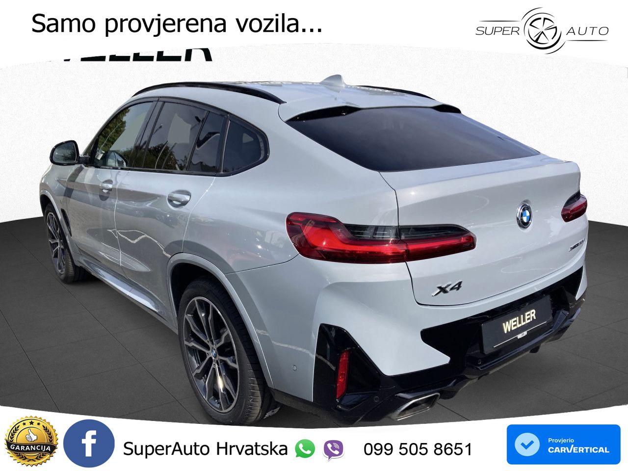 BMW X4 30d (286 KS) xDrive Steptronic M Sport LED+GR SJED+ACC