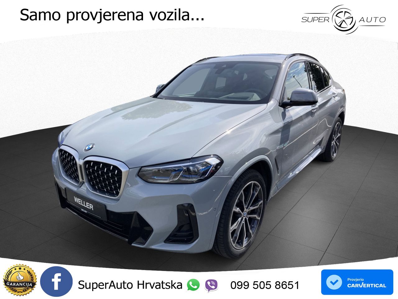 BMW X4 30d (286 KS) xDrive Steptronic M Sport LED+GR SJED+ACC