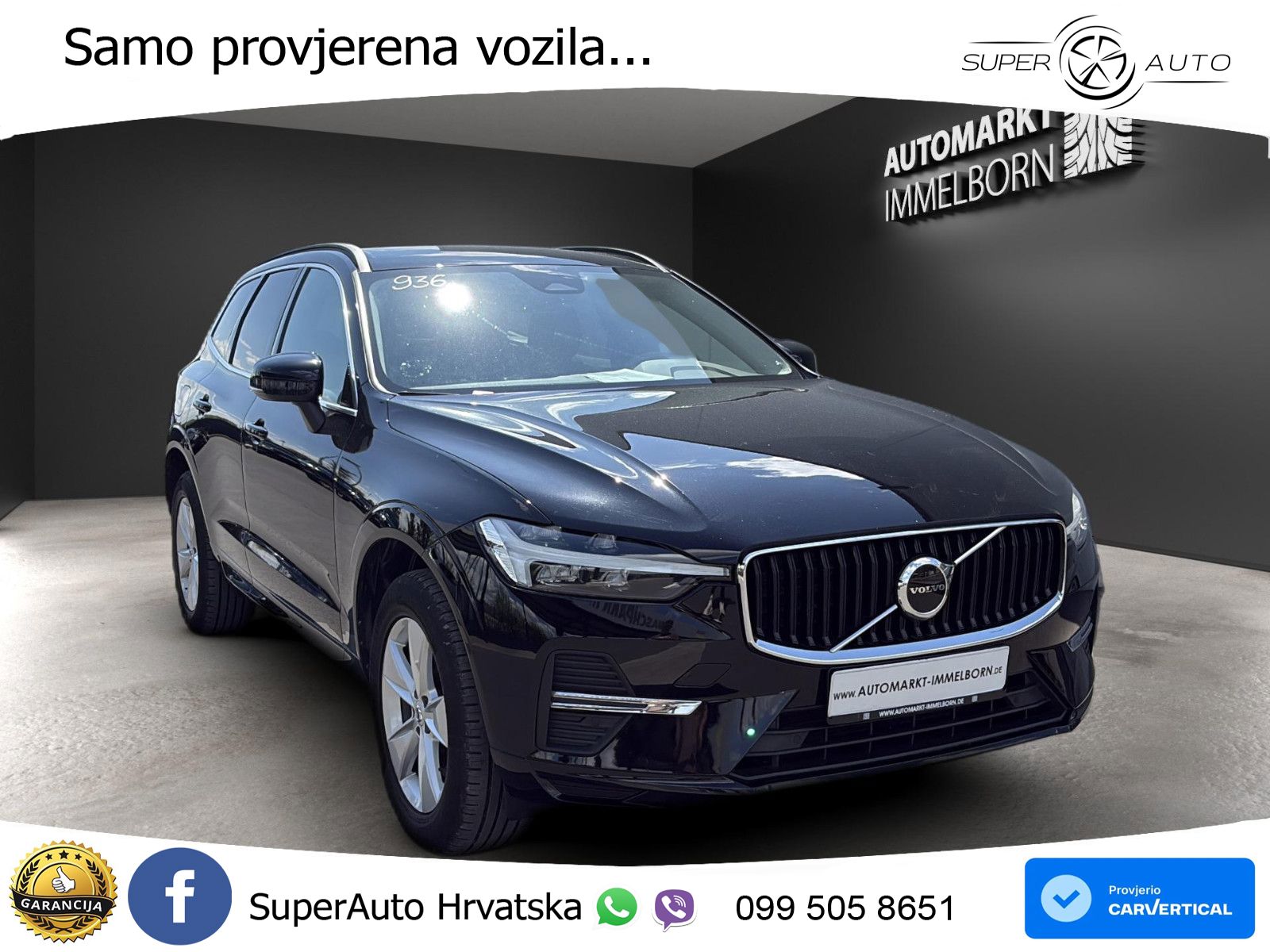 Volvo XC60 B4 Diesel FWD Geartronic LED+GR SJED+ACC