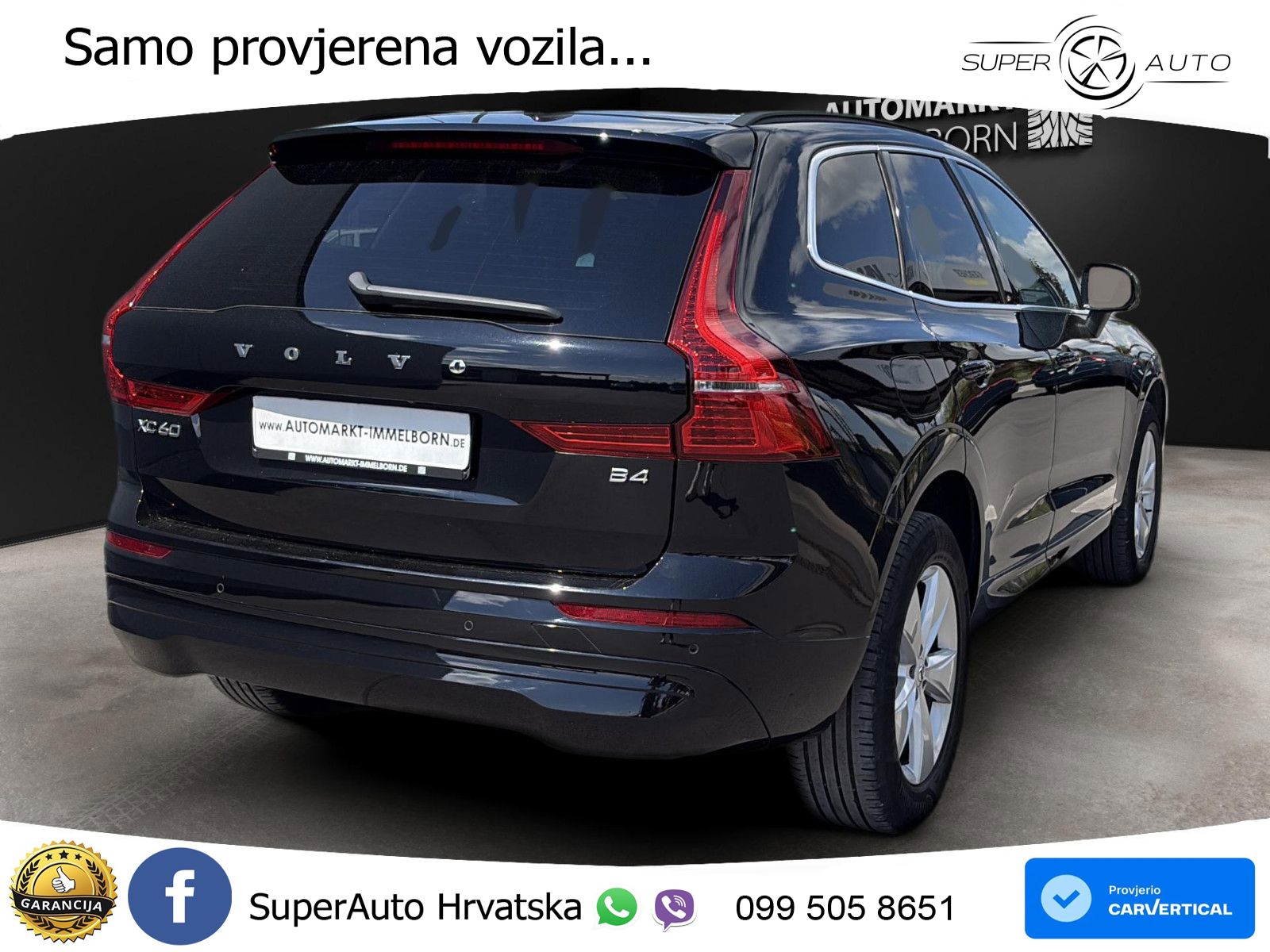 Volvo XC60 B4 Diesel FWD Geartronic LED+GR SJED+ACC