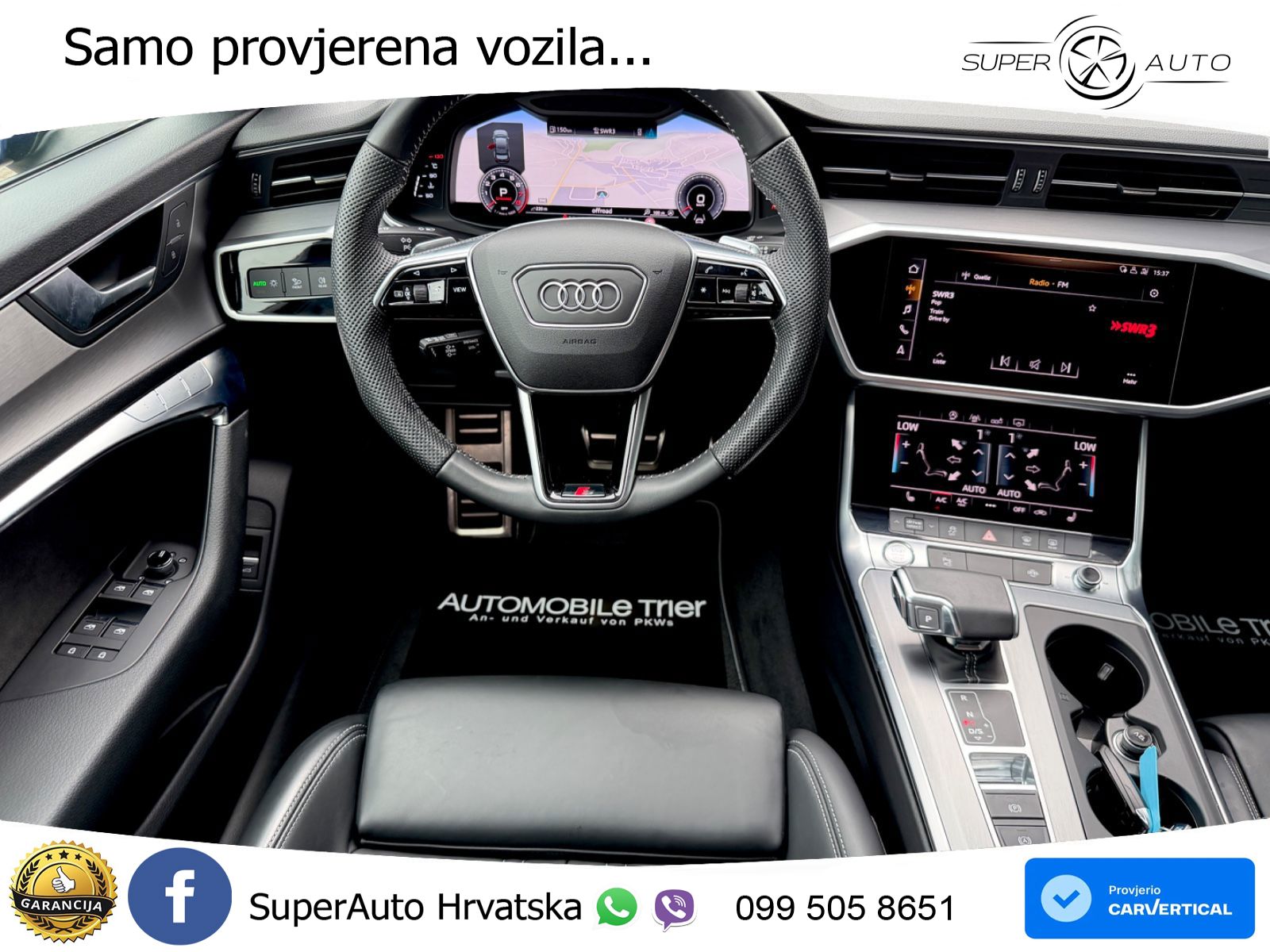Audi A6 55 TFSI V6 (340 KS) quattro S tronic S line LED+GR SJED+ACC