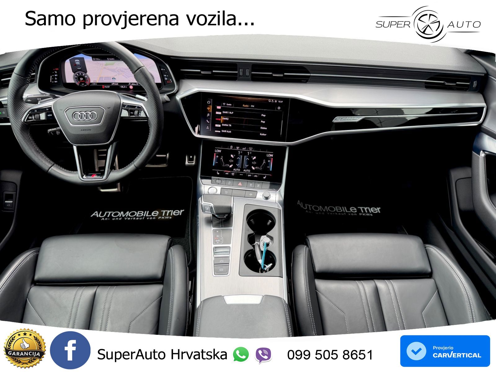 Audi A6 55 TFSI V6 (340 KS) quattro S tronic S line LED+GR SJED+ACC