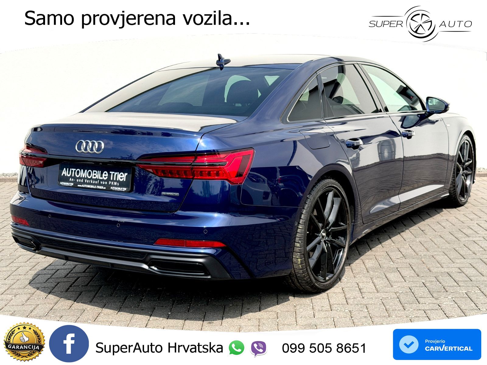 Audi A6 55 TFSI V6 (340 KS) quattro S tronic S line LED+GR SJED+ACC