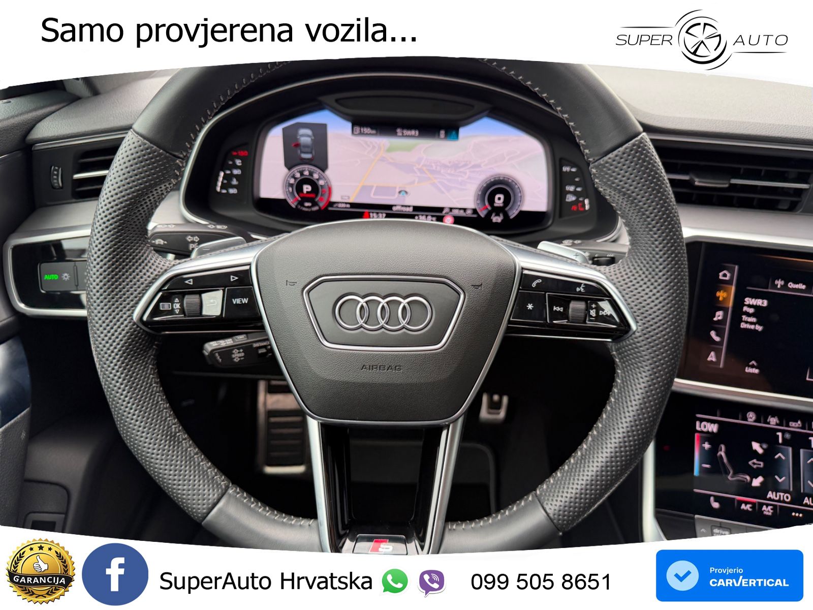Audi A6 55 TFSI V6 (340 KS) quattro S tronic S line LED+GR SJED+ACC