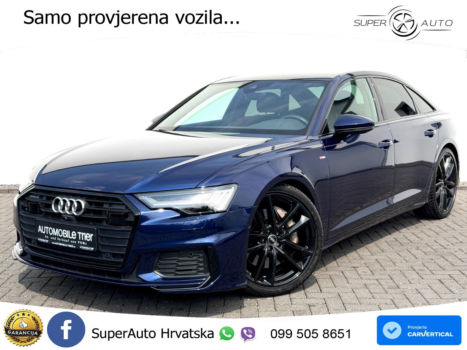 Audi A6 55 TFSI V6 (340 KS) quattro S tronic S line LED+GR SJED+ACC