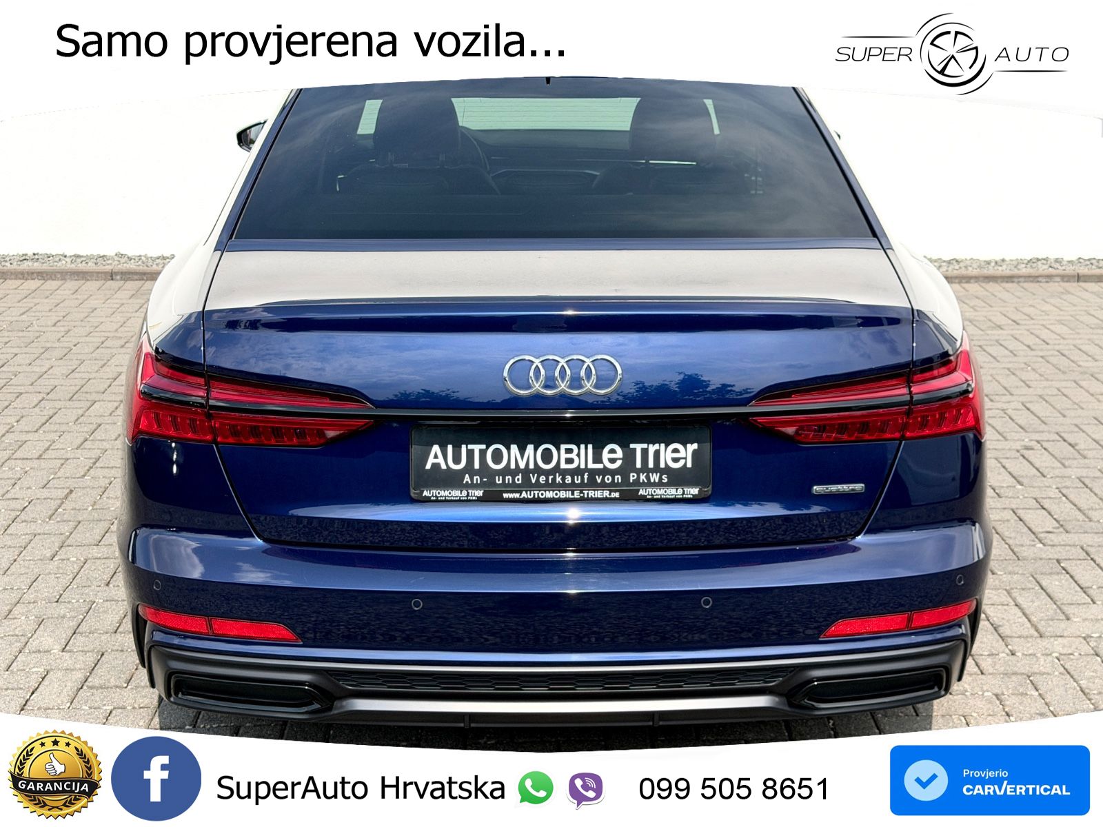 Audi A6 55 TFSI V6 (340 KS) quattro S tronic S line LED+GR SJED+ACC