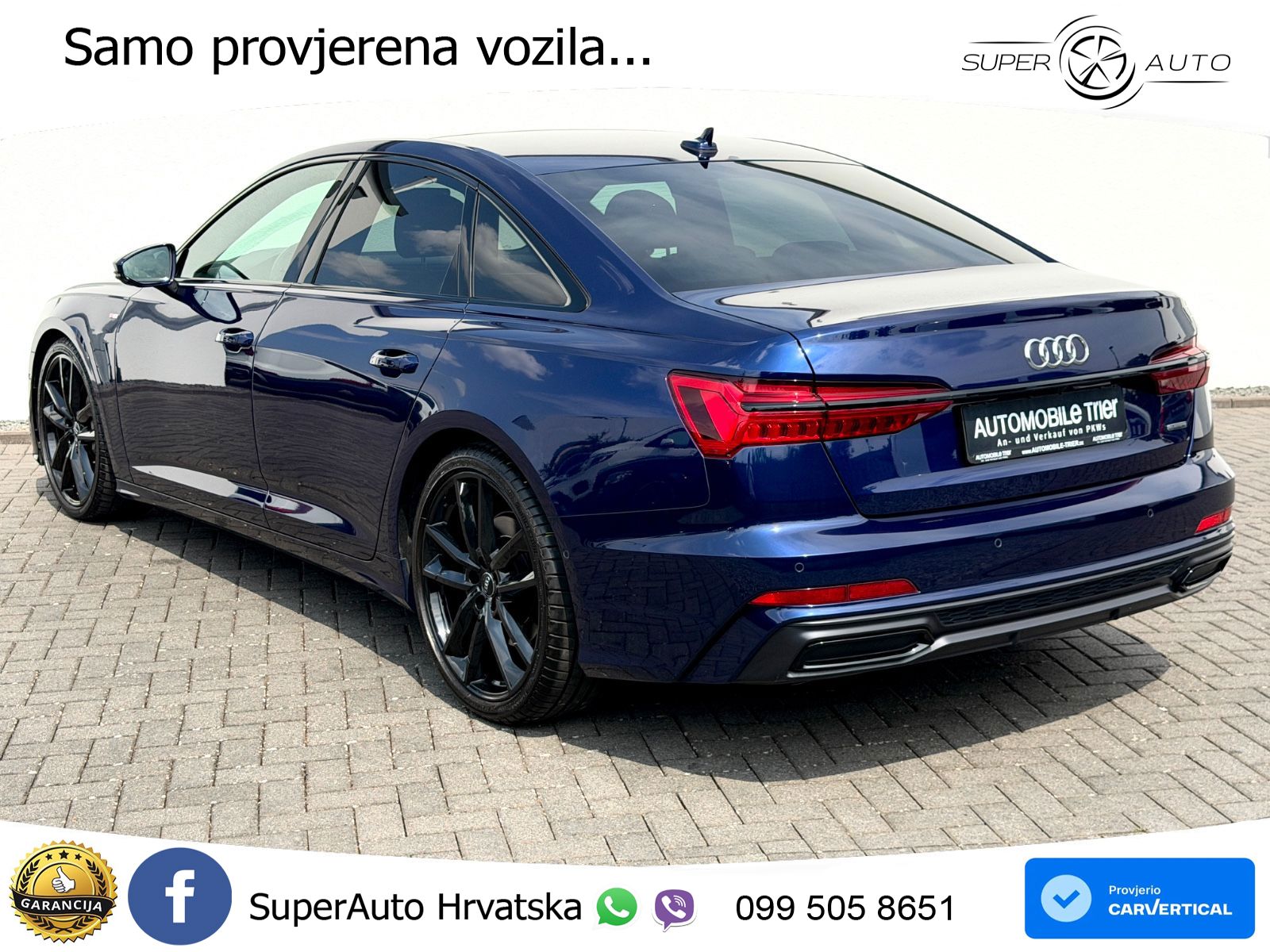 Audi A6 55 TFSI V6 (340 KS) quattro S tronic S line LED+GR SJED+ACC