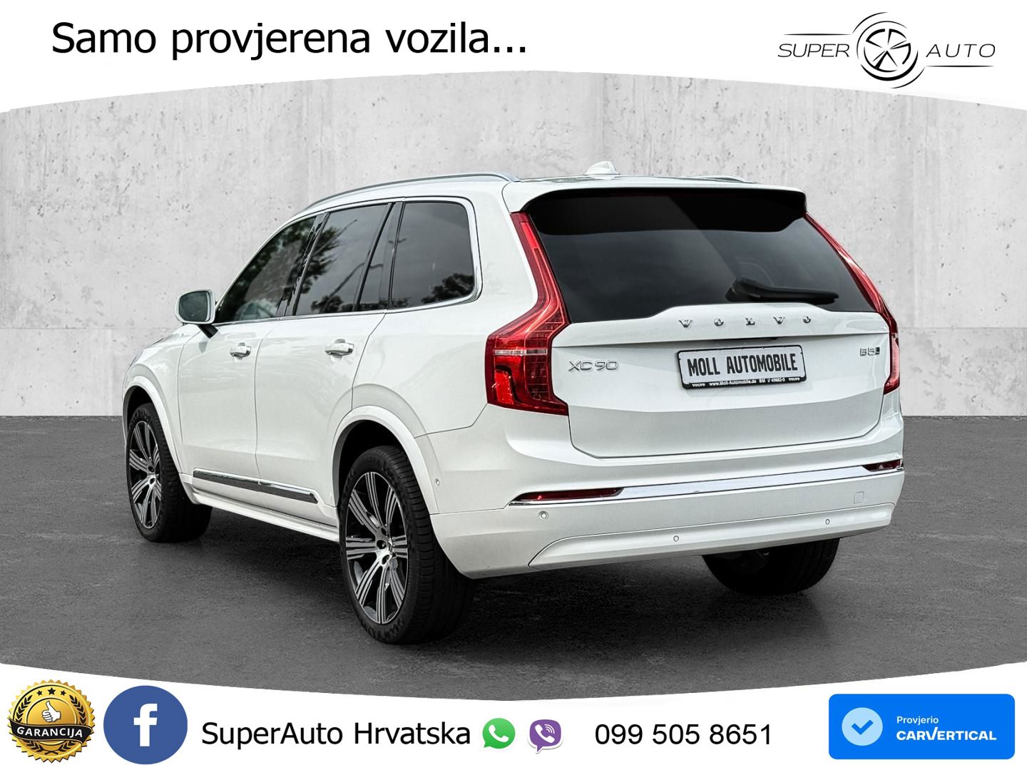Volvo XC90 2.0 B5 Diesel AWD Automatic ACC+GR SJED+360+PANO