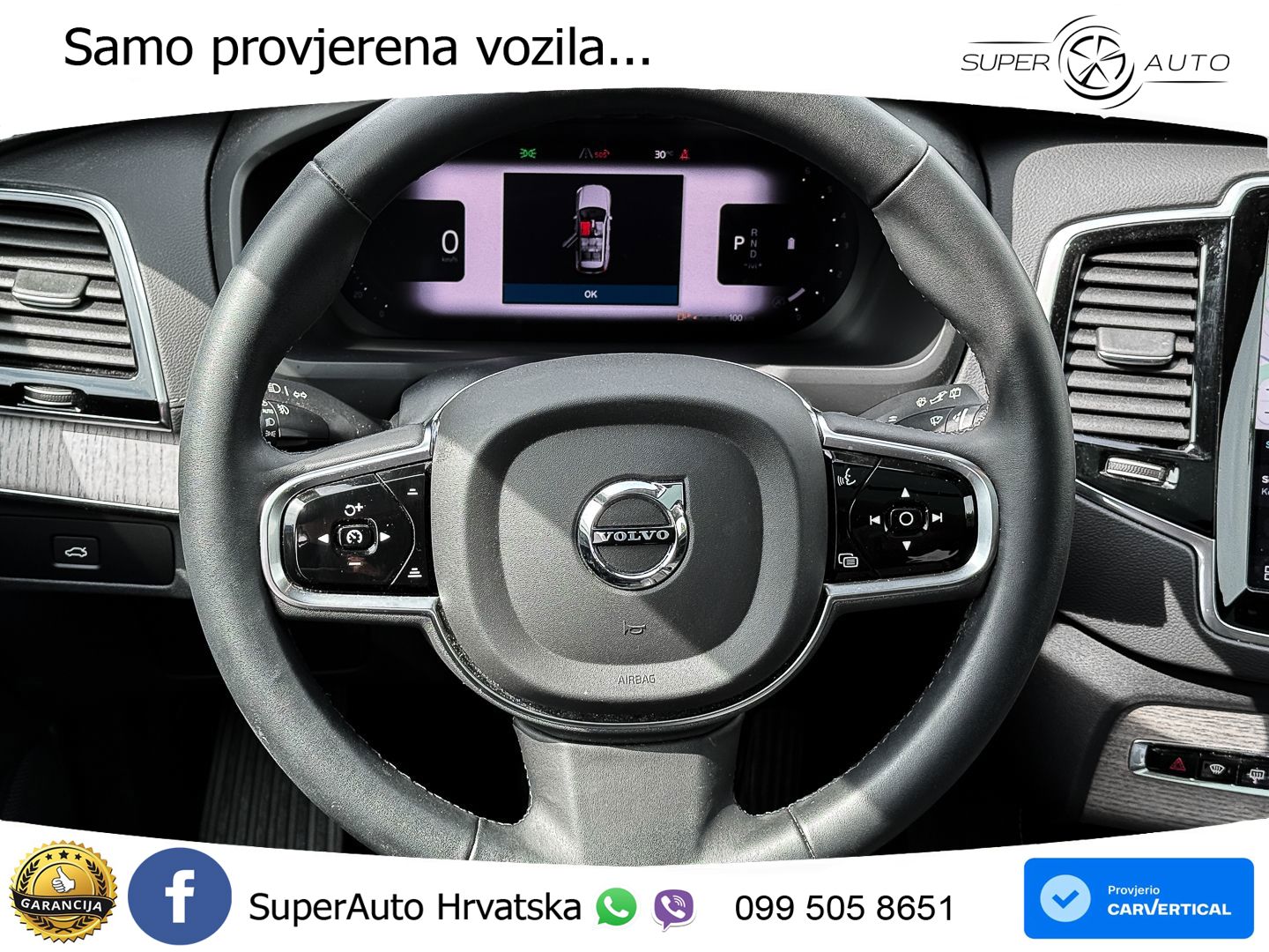 Volvo XC90 2.0 B5 Diesel AWD Automatic ACC+GR SJED+360+PANO
