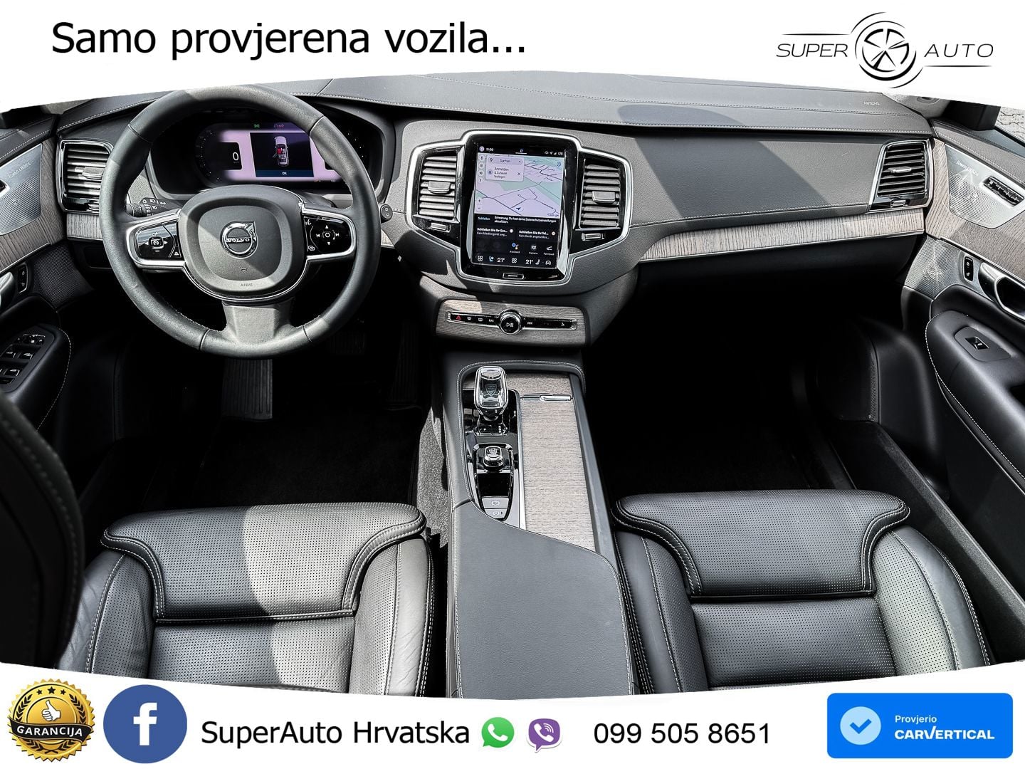 Volvo XC90 2.0 B5 Diesel AWD Automatic ACC+GR SJED+360+PANO