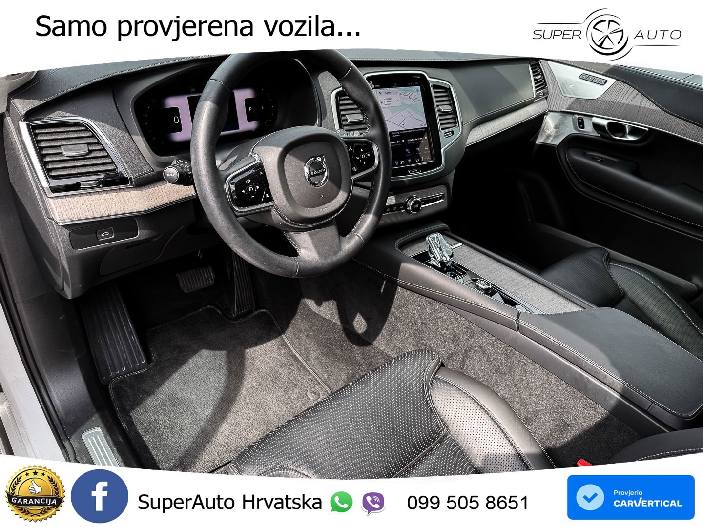Volvo XC90 2.0 B5 Diesel AWD Automatic ACC+GR SJED+360+PANO