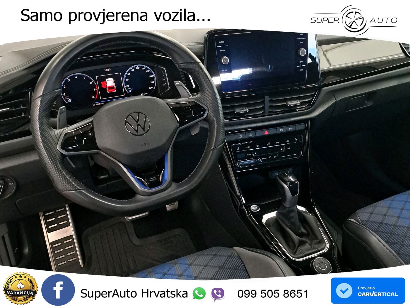 Volkswagen T-Roc R 2.0 TSI (300 KS) OPF 4M DSG LED+GR SJED+ACC