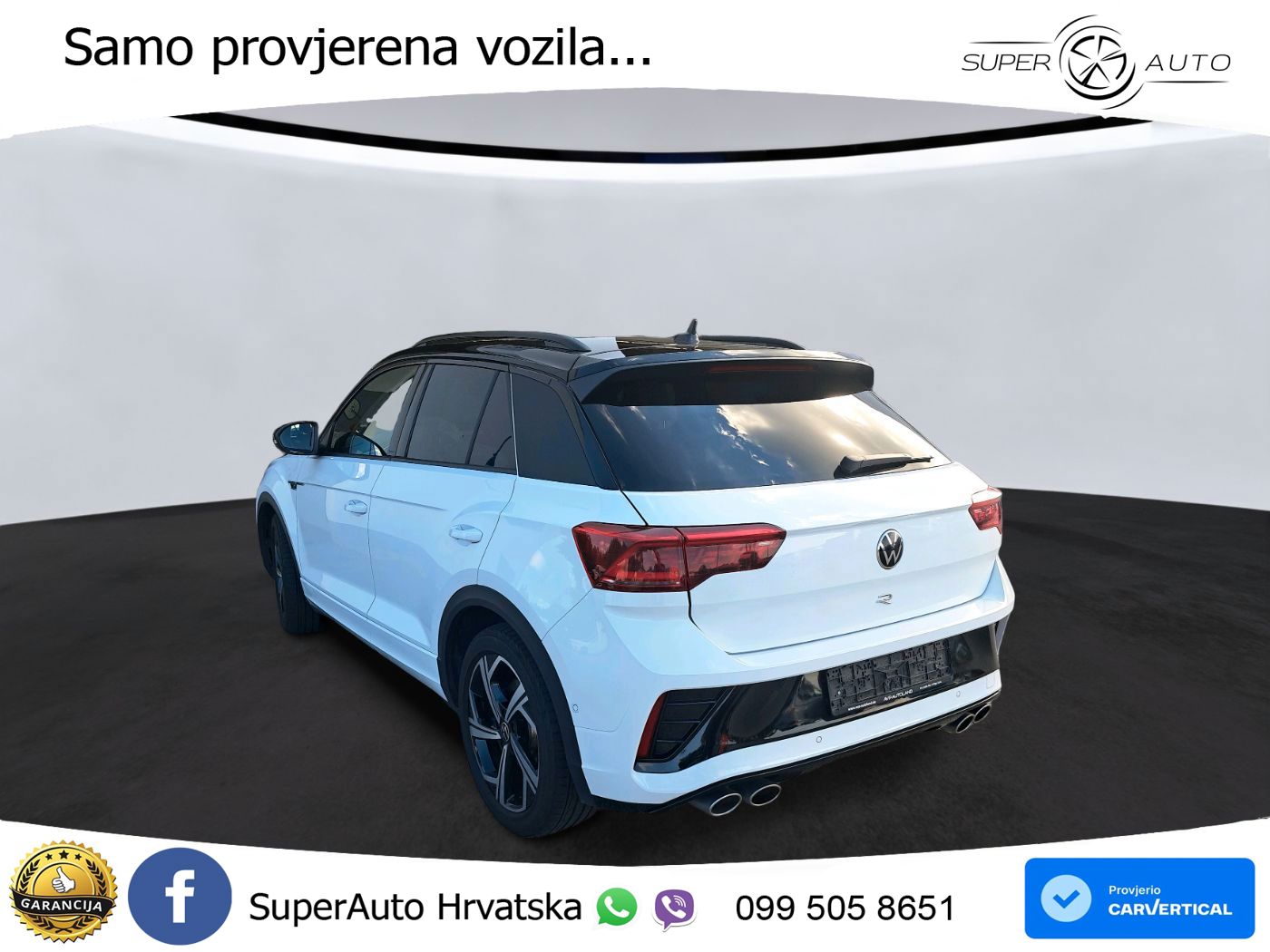 Volkswagen T-Roc R 2.0 TSI (300 KS) OPF 4M DSG LED+GR SJED+ACC