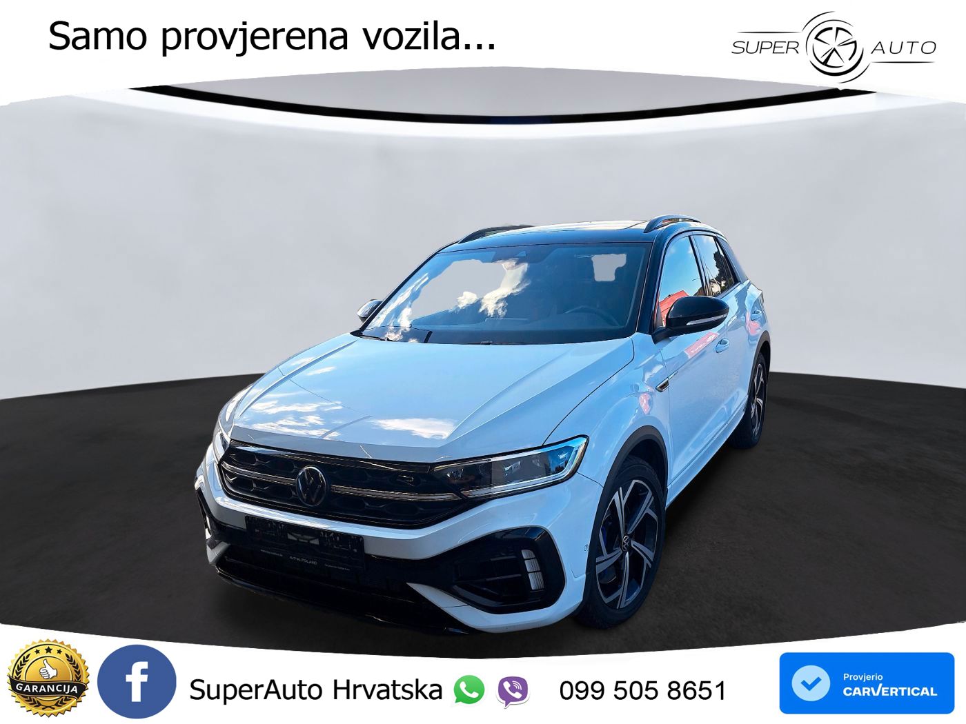 Volkswagen T-Roc R 2.0 TSI (300 KS) OPF 4M DSG LED+GR SJED+ACC