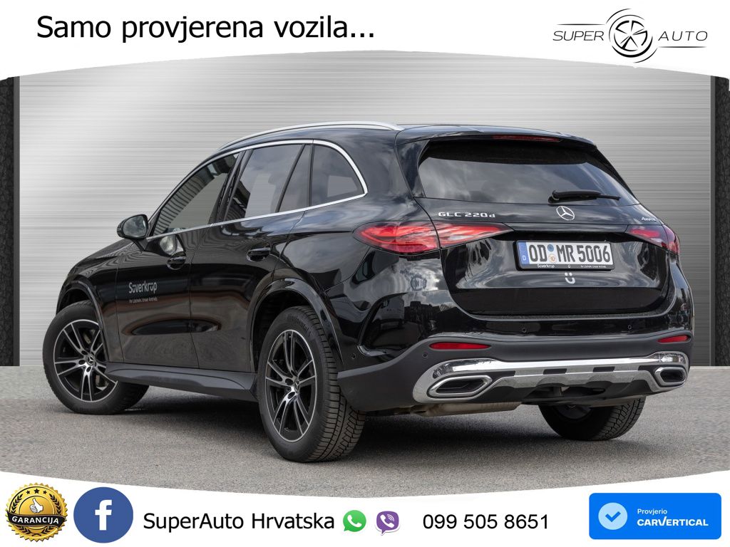 Mercedes GLC 220d (197 KS) 4MATIC 9G-TRONIC AMG LED+GR SJED+ACC