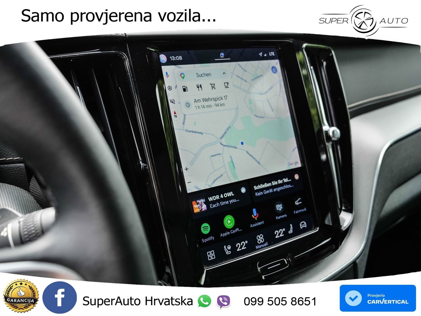 Volvo XC60 B4 Diesel FWD Geartronic LED+GR SJED+ACC