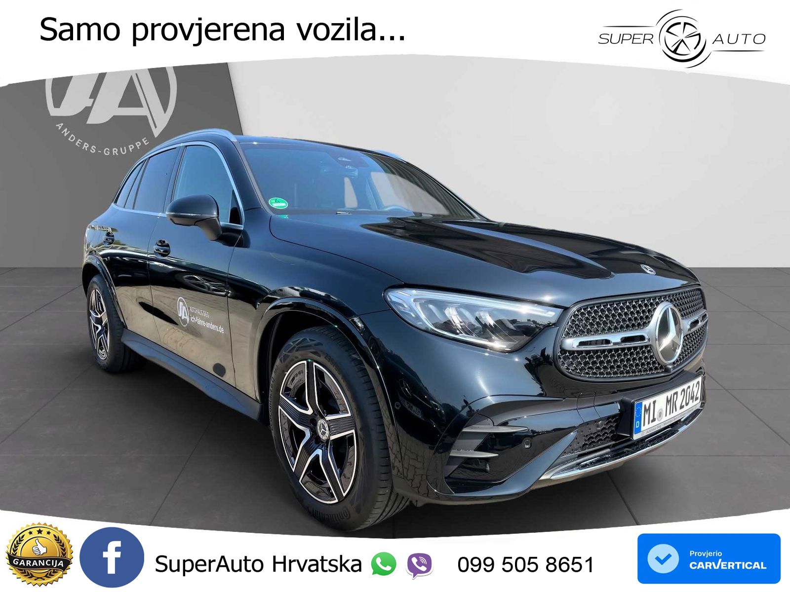 Mercedes GLC 200d (163 KS) 4MATIC 9G-TRONIC AMG LED+GR SJED+ACC