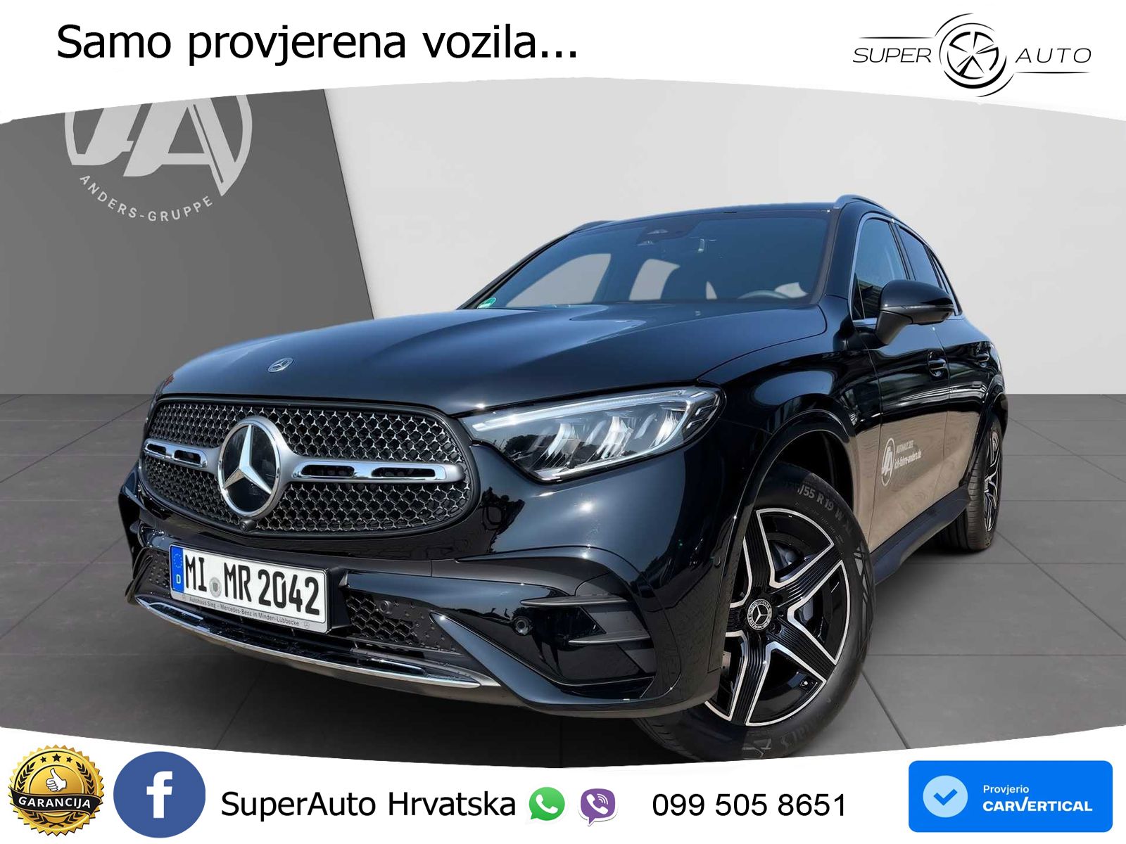 Mercedes GLC 200d (163 KS) 4MATIC 9G-TRONIC AMG LED+GR SJED+ACC