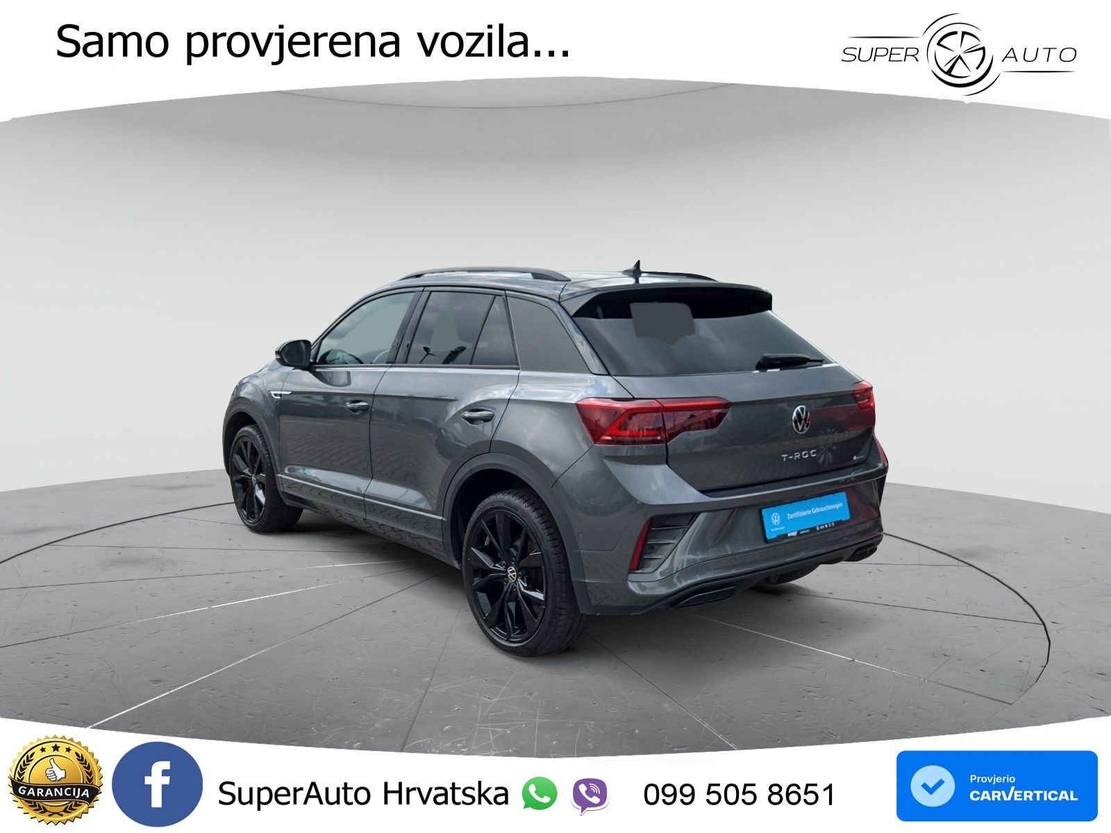 Volkswagen T-Roc I 2.0 TSI (190 KS) 4M DSG LED+ACC