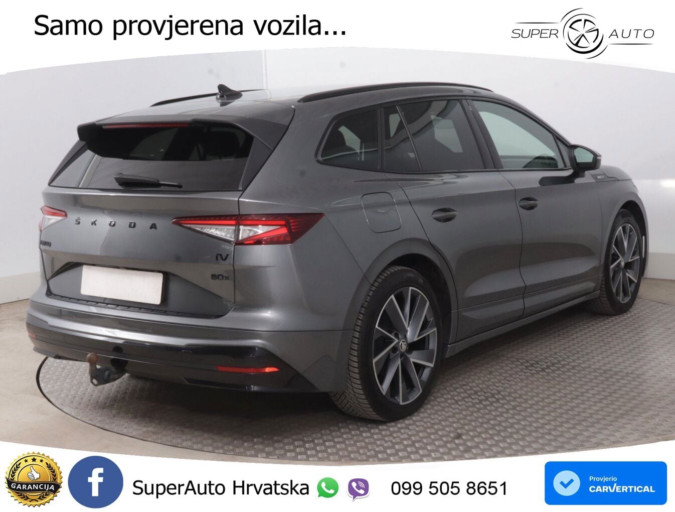 Škoda Enyaq iV 80x 82 kWh (265 KS) AWD
