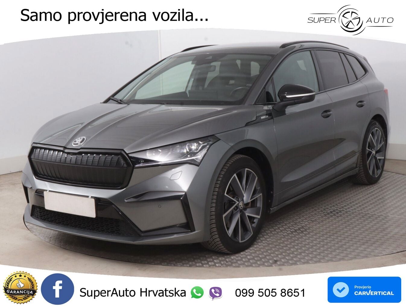 Škoda Enyaq iV 80x 82 kWh (265 KS) AWD