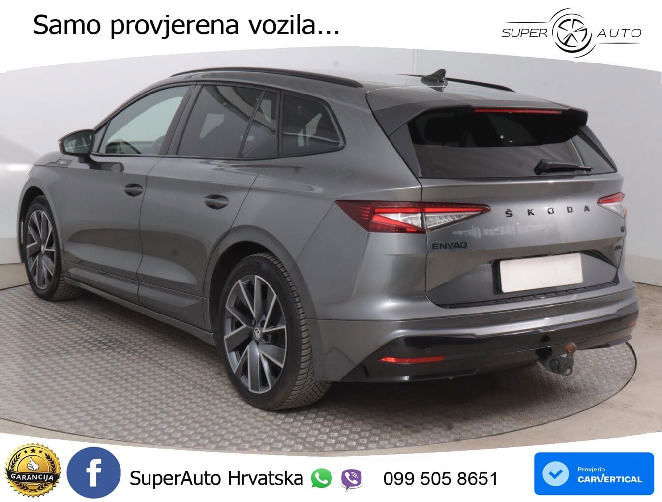 Škoda Enyaq iV 80x 82 kWh (265 KS) AWD