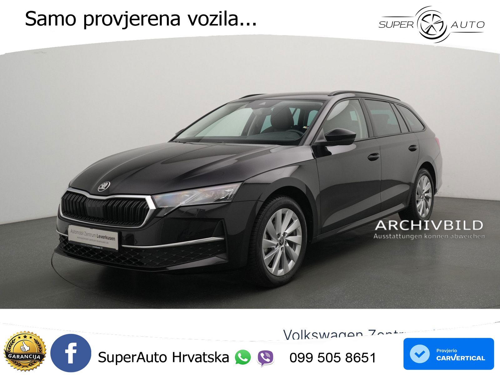 Škoda Octavia Combi iV 1.4 TSI (204 KS) DSG LED+GR SJED+ACC
