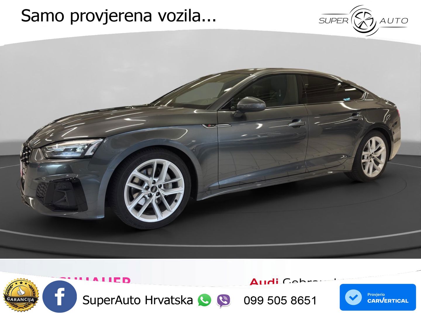 Audi A5 Sportback  40 TFSI (204 KS) quattro S tronic S line