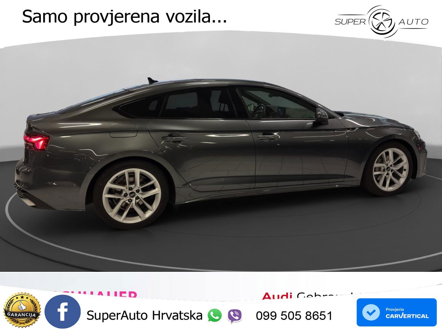Audi A5 Sportback  40 TFSI (204 KS) quattro S tronic S line