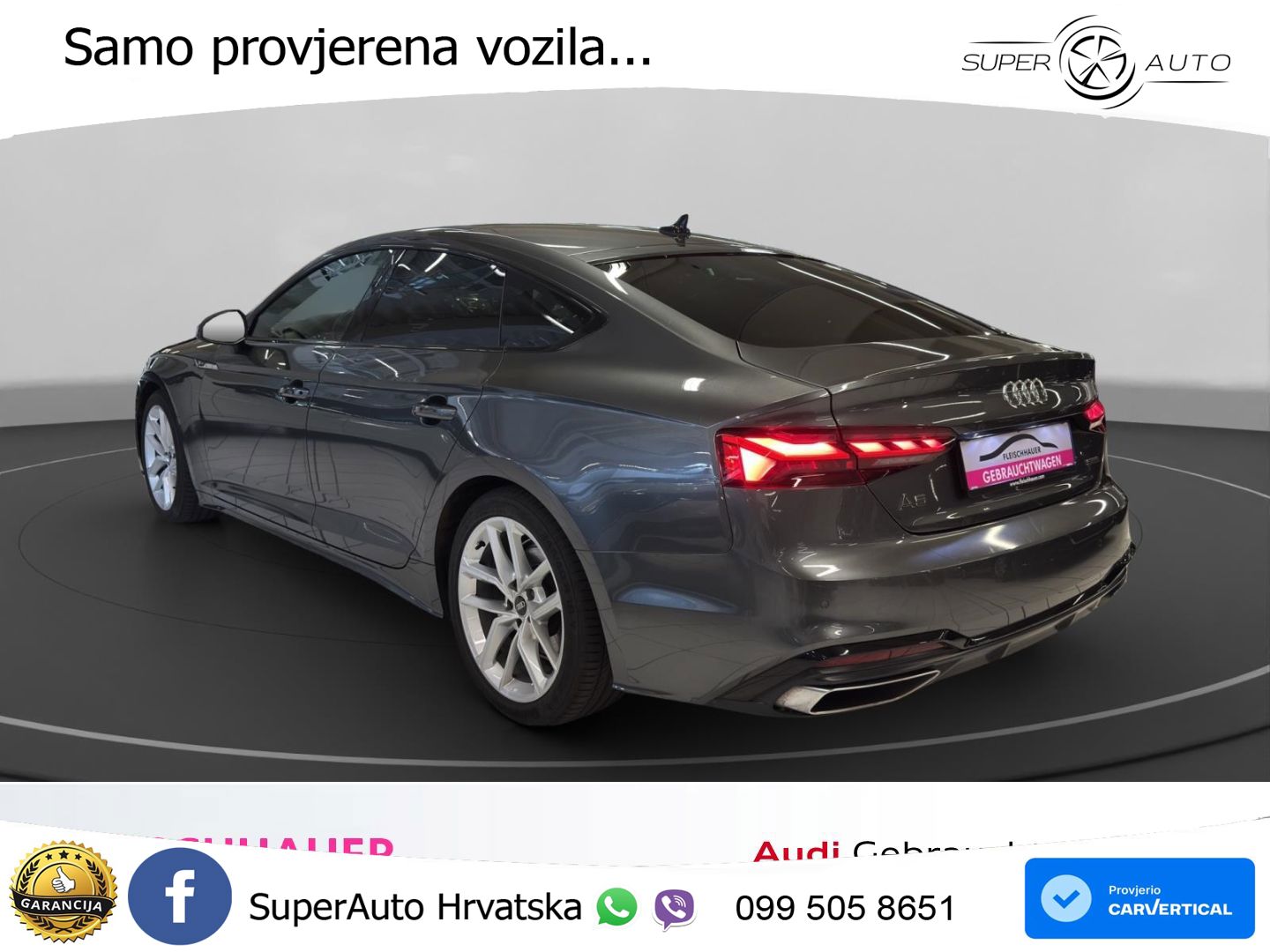 Audi A5 Sportback  40 TFSI (204 KS) quattro S tronic S line