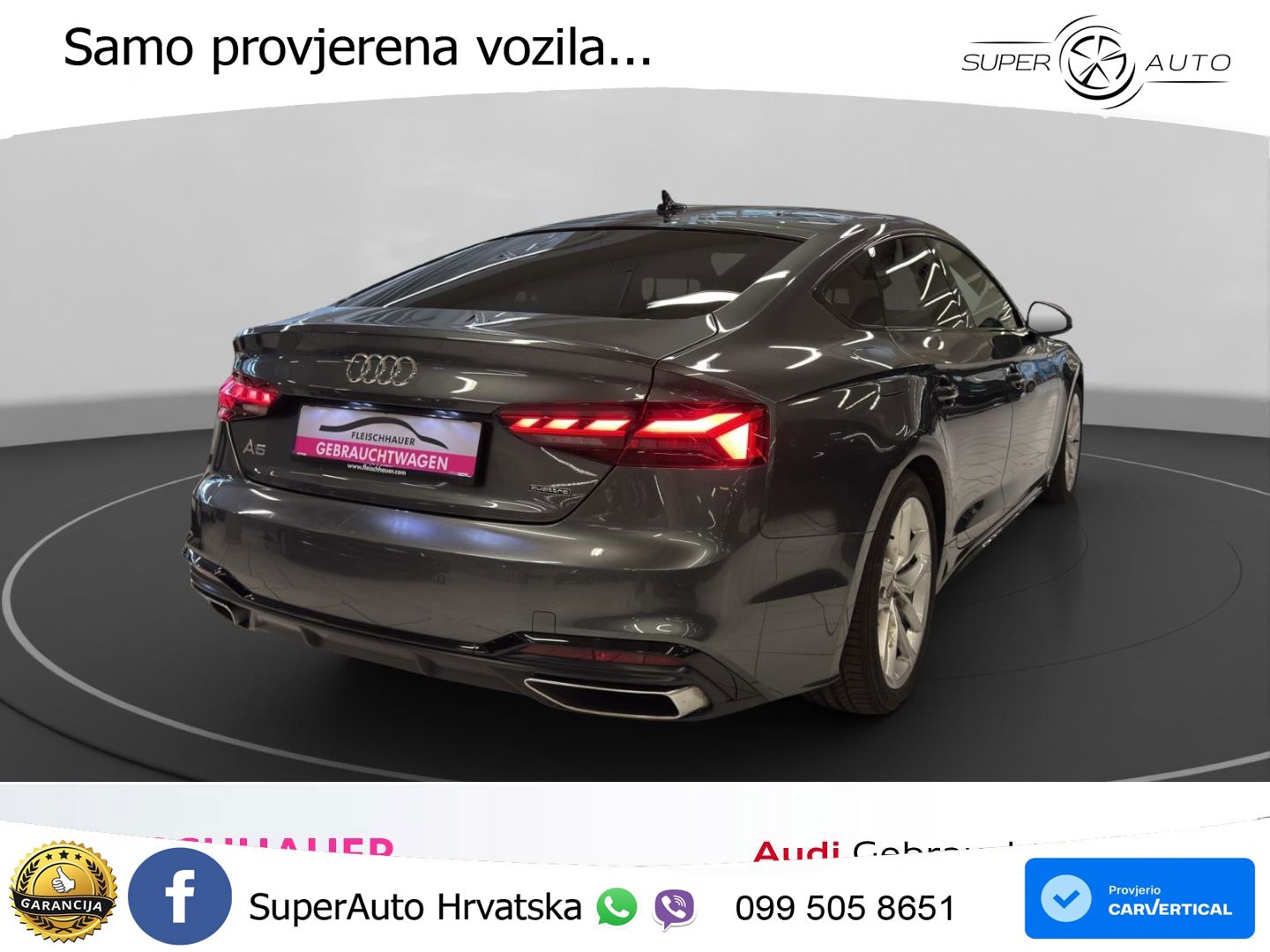 Audi A5 Sportback  40 TFSI (204 KS) quattro S tronic S line