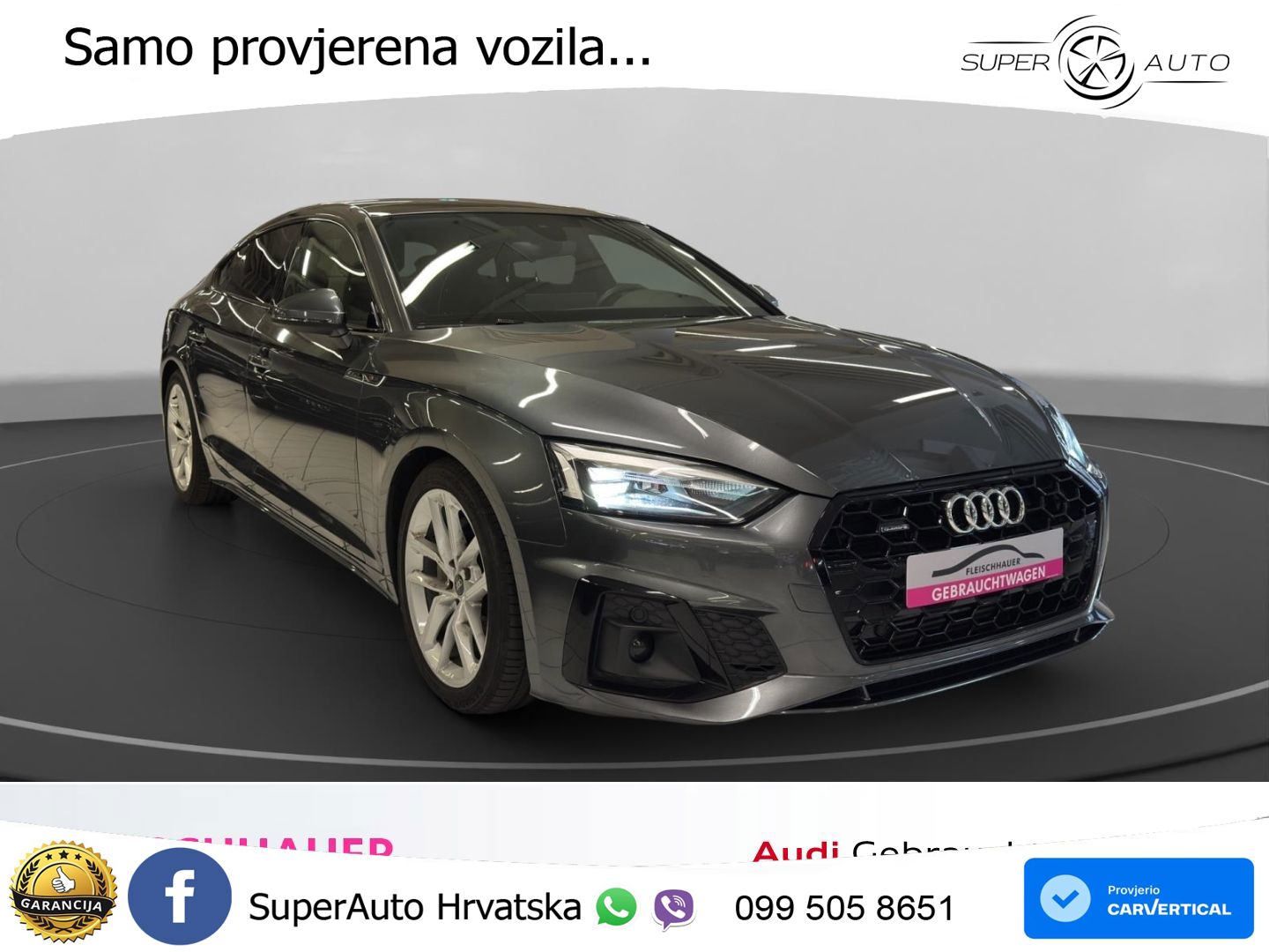 Audi A5 Sportback  40 TFSI (204 KS) quattro S tronic S line