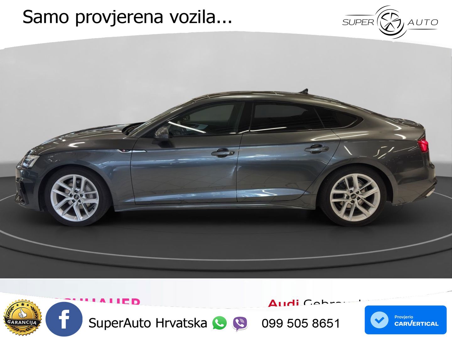 Audi A5 Sportback  40 TFSI (204 KS) quattro S tronic S line