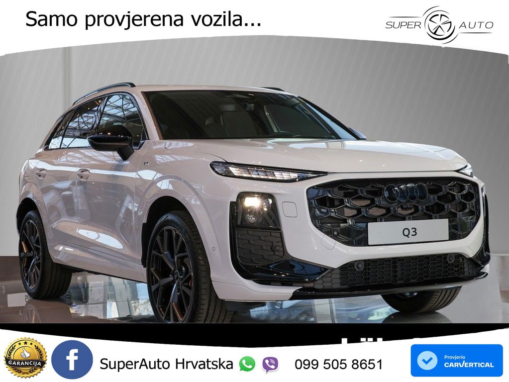 Audi Q3 2.0 TFSI (265 KS) quattro S tronic LED+GR SJED+ACC