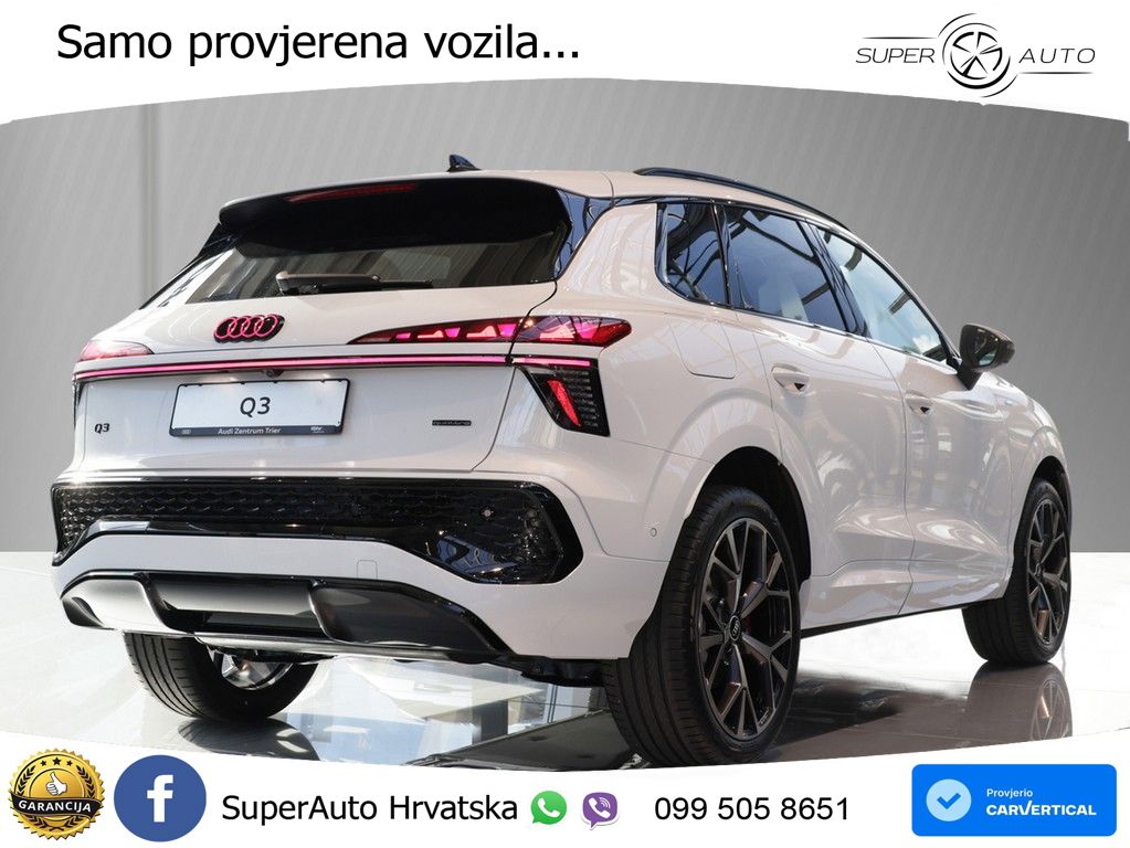 Audi Q3 2.0 TFSI (265 KS) quattro S tronic LED+GR SJED+ACC
