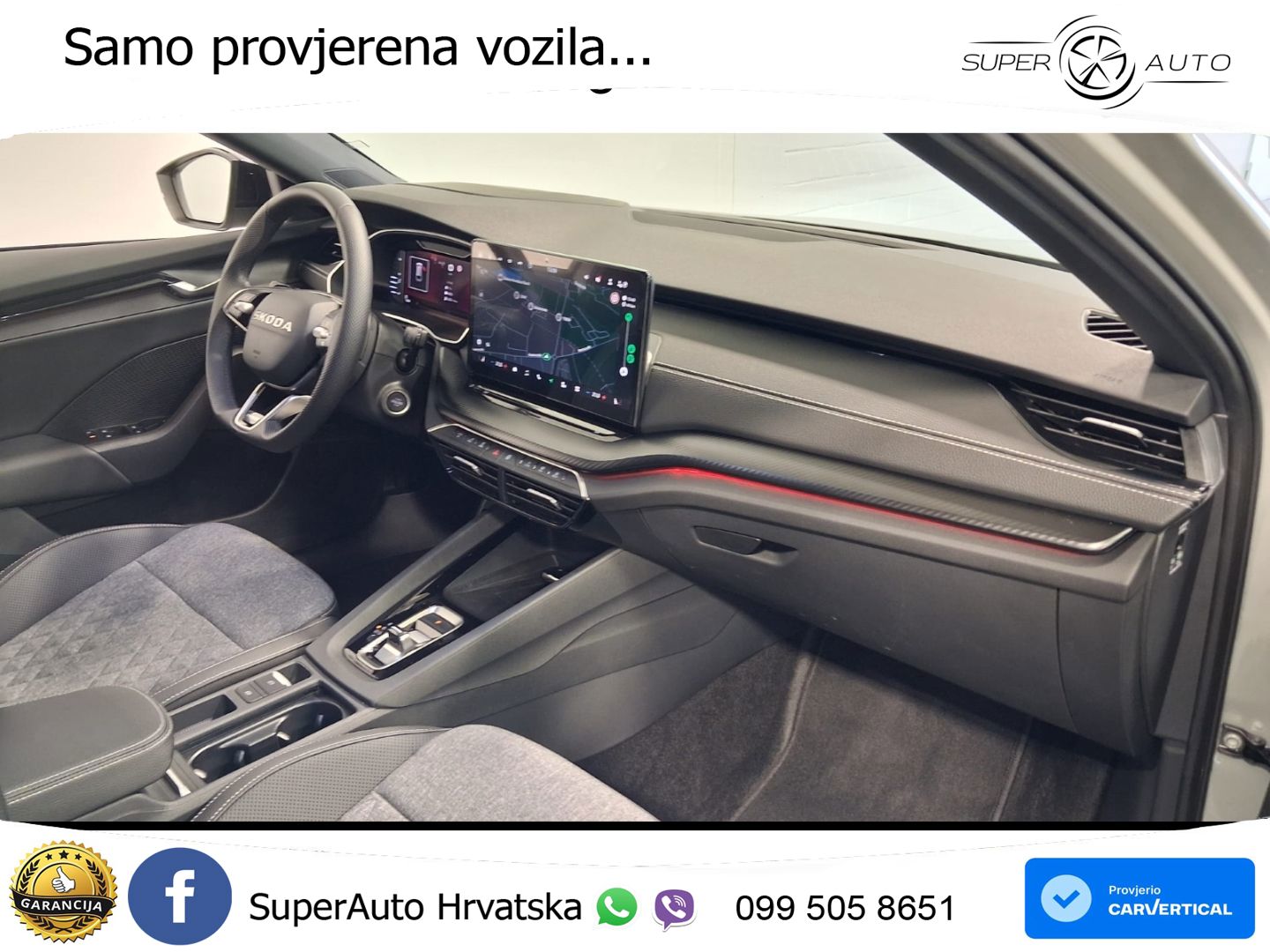 Škoda Octavia Combi 2.0 TDI (150 KS) DSG SportLine MATRIX+GR SJED+KAM