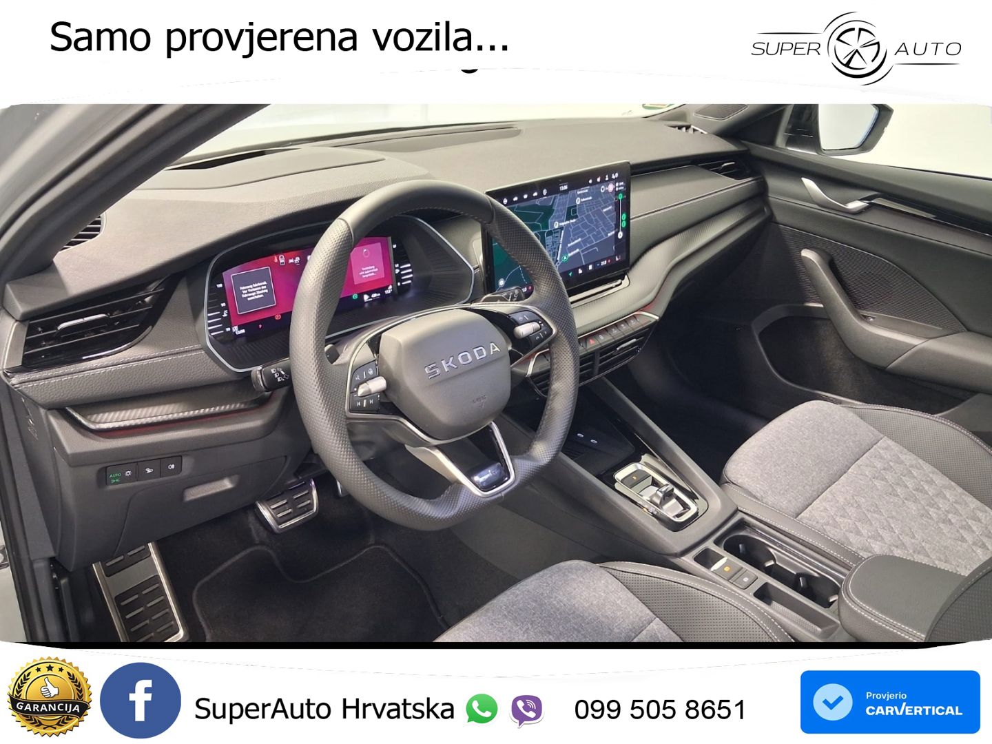 Škoda Octavia Combi 2.0 TDI (150 KS) DSG SportLine MATRIX+GR SJED+KAM