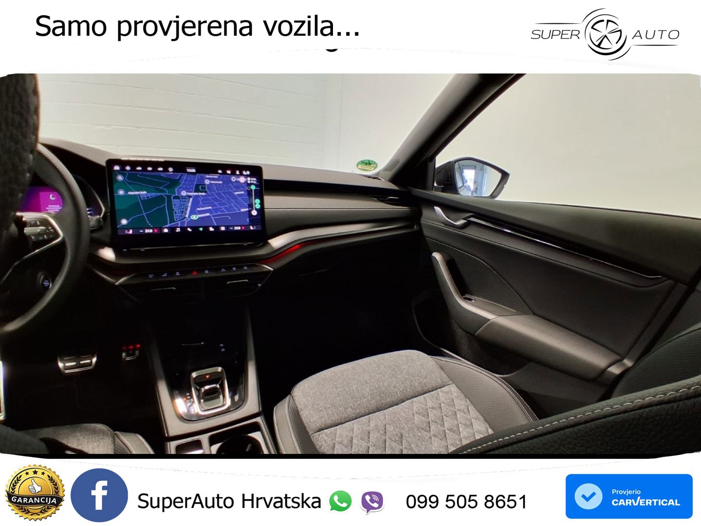 Škoda Octavia Combi 2.0 TDI (150 KS) DSG SportLine MATRIX+GR SJED+KAM