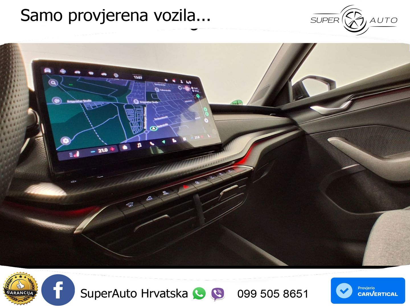 Škoda Octavia Combi 2.0 TDI (150 KS) DSG SportLine MATRIX+GR SJED+KAM