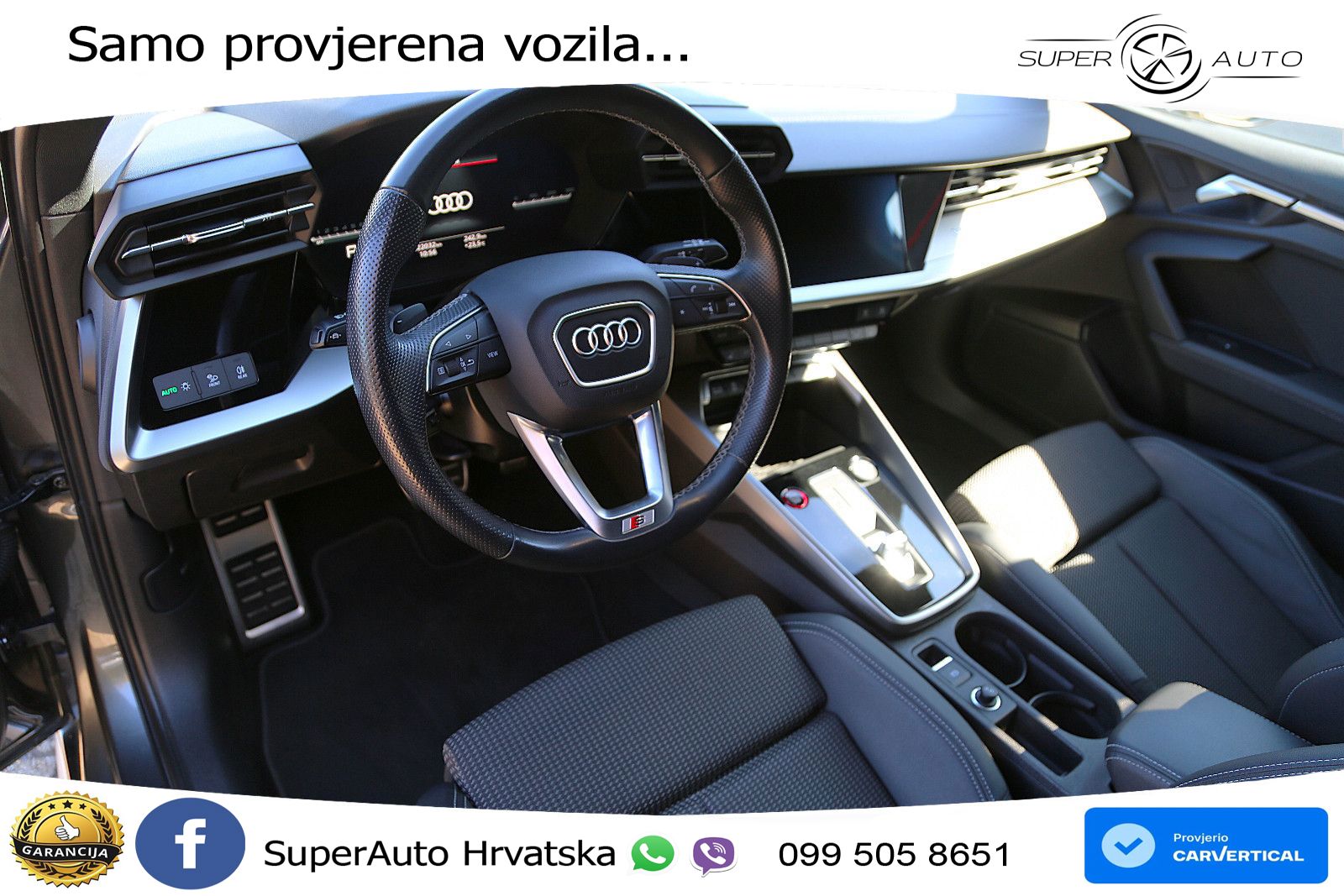 Audi S3 2.0 TFSI (310 KS) quattro S tronic LED+GR SJED+ACC